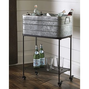 Cubo de hielo de metal galvanizado muy solicitado, con superficie lisa y pulida que ofrece una apariencia premium y elegante. - Product Image 6