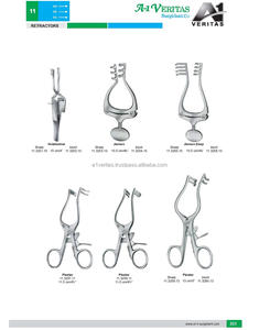 Rétracteurs Veritas Jansen de qualité supérieure A-1 à pointes profondes et affûtées avec vis de réglage, porte-aiguille manuel réutilisable - Product Image 6