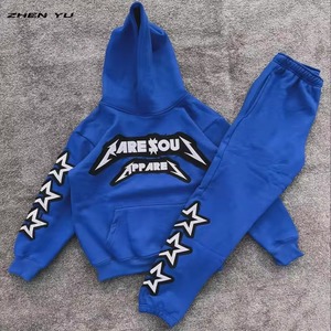 Wholesale Custom Sports Tracksuit Manufacturer OEM ODM Mens Womens Training Jogging Athletic Sportswear Clothing Set - Product Image 4