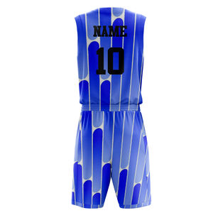 Camiseta de Baloncesto Sublimada sin Mangas con Logotipo Personalizado, Talla Grande, Uniforme Deportivo de Malla para Otoño, Protección UV y Absorción de Humedad - Product Image 2