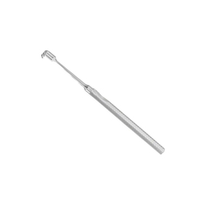 155mm Small Curve Surgical Retractor 3 Prong Blunt Jaw 7mm Width 7.2mm Depth Steel Surgical Instrument <b>Tool</b> - Product Image 1