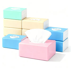 Caja de pañuelos faciales de calidad premium, suaves, absorbentes y desechables, ideales para el hogar, hoteles, oficinas y suministros comerciales. - Product Image 2