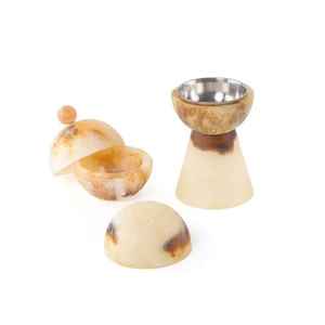 Brûleur d'encens Bakhoor au design moderne, écologique, en résine et métal, décoration d'intérieur à prix avantageux. - Product Image 3