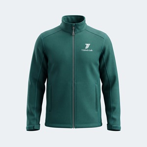Chaqueta Softshell Unisex para Exteriores, Impermeable, Ecológica, de Precio Razonable, para Hombre, Corte Regular, Colores Sólidos - Product Image 4