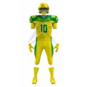 Ensemble uniforme de football américain pour hommes, maillot et pantalon en polyester, design personnalisé, vêtements de sport d'équipe, processus OEM Impex - Product Image 2