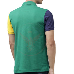 เสื้อยืดผู้ชายแบบเรียบ สวมใส่สบาย แห้งเร็ว ระบายอากาศได้ดี ผ้าฟลีซ ผ้าฝ้ายผสมโพลีเอสเตอร์ - Product Image 2