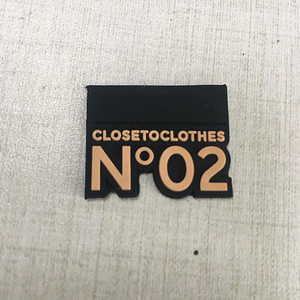 Patch rectangulaire 3D en PVC caoutchouté, logo de marque personnalisé, fixation auto-agrippante, léger, fournisseur en gros OEM ODM pour cadeaux en tissu - Product Image 5
