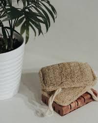 Biodegradable Pot Washing Sponge Natural Loofah Scrubber Eco Kitchen Accessories Wholesale Dish Pad - Product Image 2
