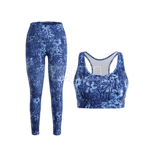 Nuevo Conjunto de Yoga de Dos Piezas Ecológico, de Secado Rápido, Transpirable, Tallas Grandes, Alta Elasticidad, Leggings Ajustados con Cintura Elástica - Product Image 3