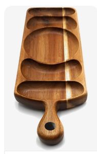 Planche à découper rectangulaire jetable en bois massif, épaisseur 1,5 cm, compatible lave-vaisselle - Product Image 2