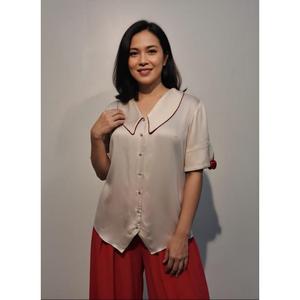 เสื้อเชิ้ตผู้หญิงใส่สบาย ดีไซน์หรูหรา เหมาะสำหรับใส่ทำงาน ใส่เที่ยว หรือใส่ลำลอง ซื้อโดยตรงจากผู้ผลิต - Product Image 1
