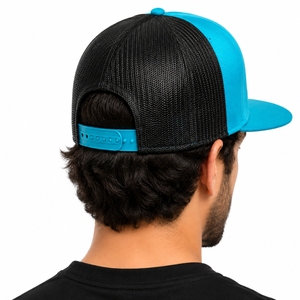 Casquette Snapback Ajustable en Maille Brodée Personnalisée – Broderie Premium, Ventilation Optimale, Style Moderne - Product Image 2