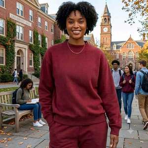 Buy Wholesale Pullover Oversized <b>Mock</b> <b>Neck</b> Sweatshirt Breathable Casual For Women Casual Cozy <b>Top</b> With Custom Logo - Product Image 1