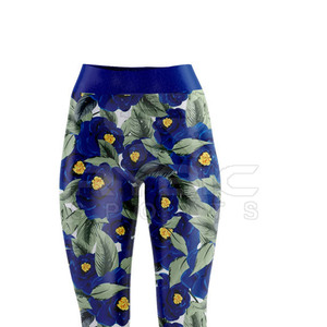 Leggings de sport pour femmes, fabriqués au Pakistan, imprimés numériquement, confortables, pour le yoga, en promotion. - Product Image 3