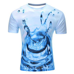 Camisetas de Verano para Hombre, Manga Corta, Sublimadas, Cuello Redondo, Nueva Llegada - Product Image 1