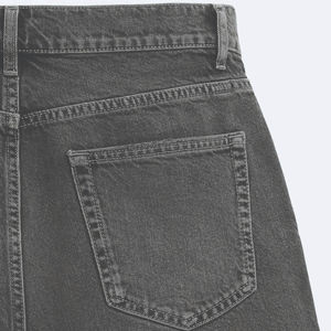 Pantalones Cortos de Mezclilla Personalizados a la Moda para Hombre, 100% Algodón, Estilo Urbano, Cintura con Botones, Secado Rápido, Transpirables, Ecológicos, Hechos para el Verano - Product Image 3