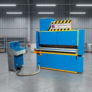 Machine de ponçage industrielle pour le finissage des surfaces de panneaux en contreplaqué, le traitement des placages et les lignes de production de bois automatisées - Product Image 1