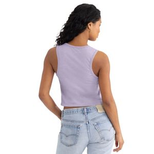Women Festival Cropped Tank Custom Sleeveless <b>Crop</b> <b>Top</b> Soft Cotton Breathable Summer Casual Fashion Concert Wear Wholesale - Product Image 2