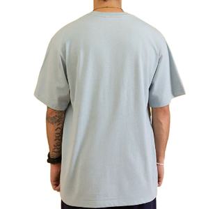 Camisetas Casuales de Manga Corta para Hombre, Talla Grande, 100% Algodón, de Alta Calidad, con Logotipo Personalizado, Servicio OEM, Transpirables, 220g - Product Image 4