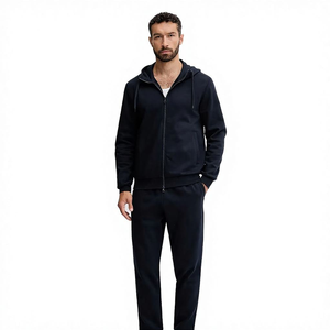Sweat à capuche zippé imprimé 2026 en molleton 100 % coton / French Terry, séchage rapide, respirant, vente en gros, personnalisé, unisexe, coupe classique - Product Image 1