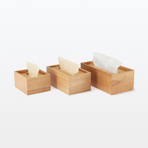 Boîte à mouchoirs en bois de qualité supérieure, rectangulaire, pour voiture ou cuisine, boîte de rangement pour serviettes en papier en bois - Product Image 3
