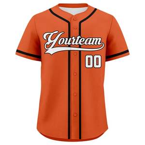 Camiseta de Béisbol Personalizada con Botones, de Secado Rápido, para Entrenamiento y Equipos - Product Image 2