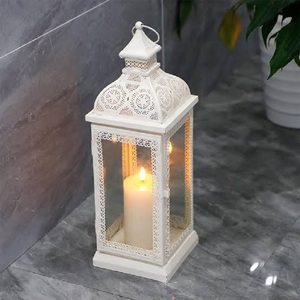 Wholesale <b>Mini</b> Handmade Moroccan <b>Lantern</b> Eco-Friendly Durable Rustic Candle Holder Vintage Style Iron Customizable Color & Size - Product Image 3
