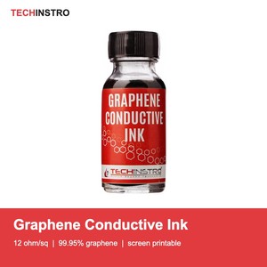 Encre conductrice au graphène pour antennes RFID, circuits imprimés et emballages intelligents, 12 Ohm/sq, haute adhérence - Product Image 2