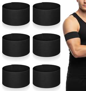 Brassard de capitaine unisexe pour jeunes et adultes, anti-chute, antidérapant, doux et respirant, pour le football, le rugby et l'entraînement - Product Image 4