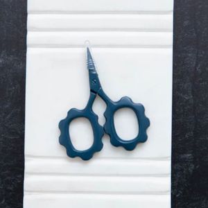 Mini Sunflower Embroidery Scissors Red Blue Aqua Green 2.5 Stainless Steel Hair <b>Thinning</b> Scissors - Product Image 6