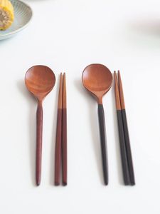 <b>Antique</b> Design Wooden Salad Utensils Set Spoons Forks Spatulas Eco Friendly Dishwasher <b>Safe</b> Natural Wood Kitchen Tools - Product Image 2