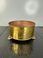 Jardinière en métal durable au fini doré élégant pour la décoration de scènes de mariage, de jardins, d'événements festifs et de fêtes