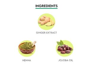 Polvo de Mehndi/Henna para un acondicionamiento profundo, retoque de raíces, control de la caída del cabello con polvo de Amla, Shikakai y Brahmi - 500g - Product Image 1