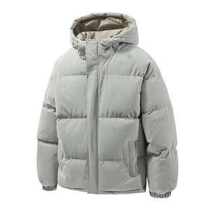 Solid Color Safari <b>Jacket</b> Men's Large Size Waterproof Zipper Closure Genuine Leather Shell Cotton Liner Casual Winter - Product Image 3