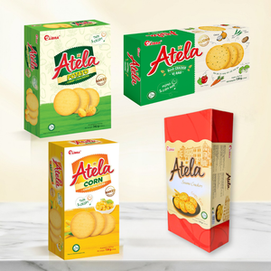Wholesale Best Quality 150g Potato Crispy Crackers <b>Biscuits</b> Sweet Salty Taste ODM Free Samples - Product Image 1