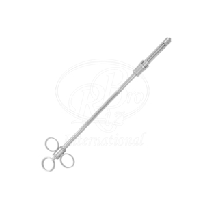 Seringue de blocage nerveux Wolf Tooth en laiton chromé de 16 pouces, instrument d'injection dentaire vétérinaire équin - Product Image 3