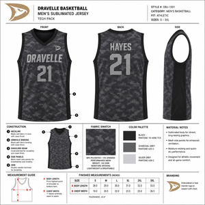 DRAVELLE Men's Sleeveless Basketball Jersey V-Neck Camouflage <b>Mesh</b> Breathable Athletic Tank <b>Top</b> 21 - Product Image 5