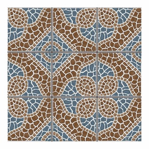 Carreaux en céramique 30x30, motif floral, carreaux muraux, carreaux de sol décoratifs, fabricant, exportateur Inde - Product Image 1