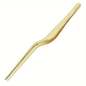Professional Stainless Steel Ear Wax <b>Removal</b> Tweezer Curved Precision Forceps for Ear Cleaning Hygiene <b>Tool</b> - Product Image 4