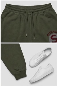 Sweat-shirt à capuche zippé, coupe classique, en polaire, style décontracté, avec logo sur le devant, poche, style hiver, unisexe, polyester/coton, 370g - Product Image 6
