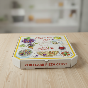 Custom Logo Printed <b>Pizza</b> <b>Box</b> Personalized Corrugated <b>Pizza</b> Packaging <b>Box</b> for Food Delivery and Restaurant Use - Product Image 2