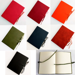 Cuaderno de Cuero Hecho a Mano, Diario, Libreta de Notas con Páginas Blancas, Recargable, Colores Personalizados, para Hombres, Mujeres y Artistas - Product Image 2