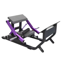 Machine de musculation professionnelle à charge plaquée pour fessiers, ischio-jambiers et hanche, équipement de fitness pour salle de sport