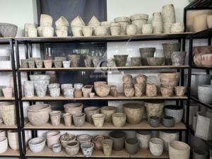 Vente en gros de pots de fleurs et de jardinières en terre cuite ronds écologiques en mosaïque européenne moderne pour la maison et le jardin - Product Image 2