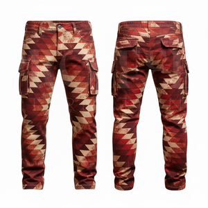 Hot Selling Camouflage <b>Cargo</b> Pants <b>Men</b> Casual Cotton New Style Premium Multi Pocket Outdoor Work Trousers Durable Utility Pants - Product Image 2