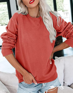 Sudadera con capucha unisex extragrande de forro polar para mujer, con logo personalizado, diseño liso. - Product Image 5