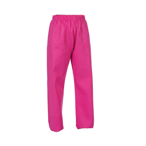 Uniforme de Taekwondo rose 100% coton durable, coupe régulière pour adultes, unisexe, kit de vêtements d'arts martiaux - Product Image 4