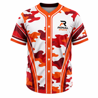 Maillot de baseball décontracté personnalisé le plus vendu – Qualité supérieure, conception de logo sur mesure, uniforme, nouveau maillot de baseball OEM