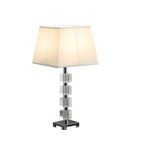 Lampada da tavolo Wendi Glam 25 pollici a forma di cubo di ghiaccio con cristalli - Elegante e lussuosa decorazione per la casa - Product Image 3