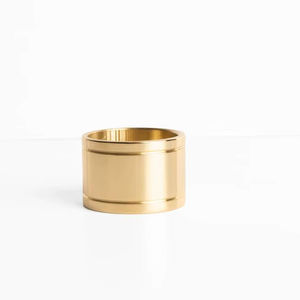 แหวนรองผ้าเช็ดปากอะลูมิเนียมดีไซน์ทันสมัยสำหรับประสบการณ์การรับประทานอาหารยุคใหม่ ช่วยเพิ่มความโดดเด่นให้กับโต๊ะอาหารด้วยพื้นผิวโลหะเรียบหรู - Product Image 1